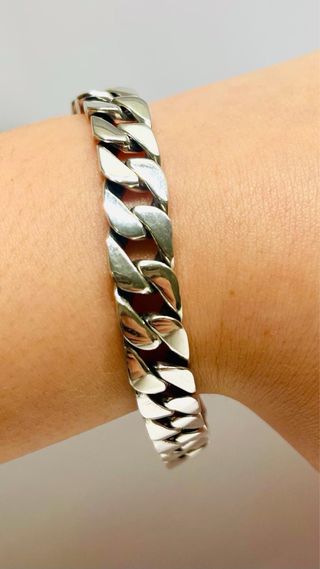 Pulsera de Plata Hombre