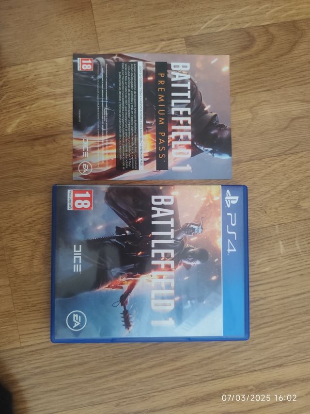 Juego Battlefield 1 ps4