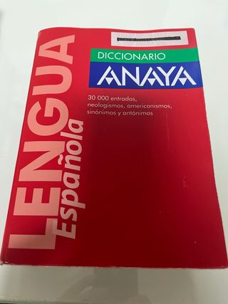 Diccionario Anaya de la Lengua (Spanish Edition)