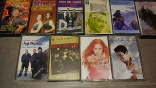 Lote 22 casette originales musica