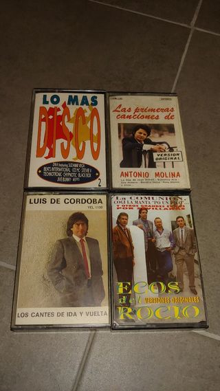 Lote 22 casette originales musica