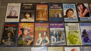 Lote 22 casette originales musica