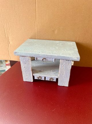 Tavolo azzurro dollshouse