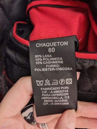 Chaquetón hombre Doc talla 60