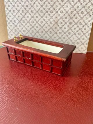 Vasca legno dollshouse