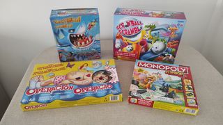 6 juegos mesa Junior 