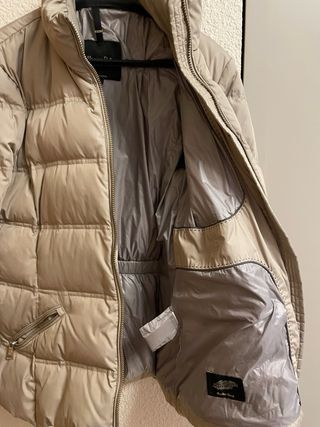 Chaquetòn de plumas