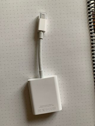 Adaptador Apple thunderbolt a VGA