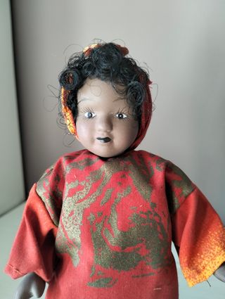 Bambolina in ceramica - Senegal