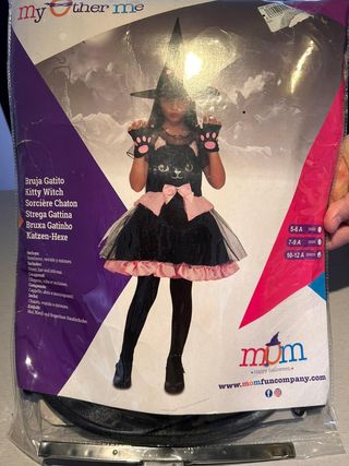 Disfraz gatita.