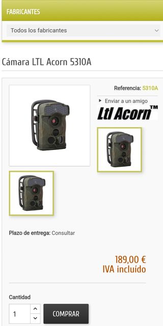 CÁMARA DÉ FOTO TRAMPEO MODELO  LTL 5310