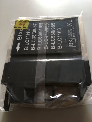 Cartuchos de tinta negra para impresora