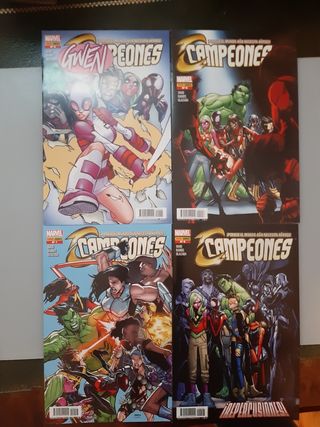24 Cómics Campeones Vengadores Marvel
