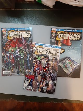 24 Cómics Campeones Vengadores Marvel