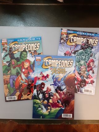 24 Cómics Campeones Vengadores Marvel