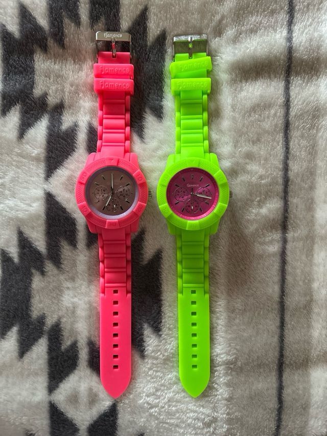 Pack 2 relojes niña