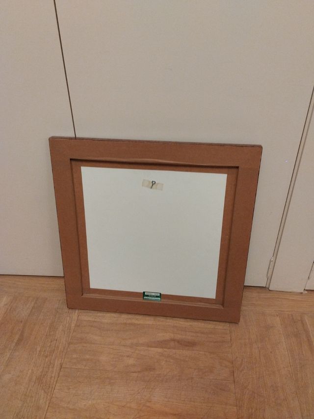 Cuadro punto de cruz leopardo