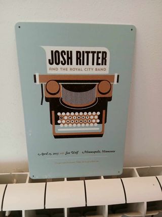 Targa JOSH RITTER e la Royal City Band