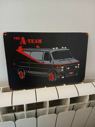 Cartello in Metallo 'That Was Fun' della A-Team