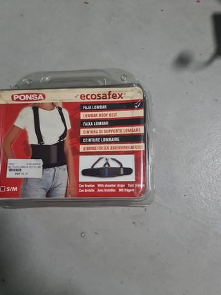 Faja lumbar para la cintura
