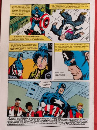 COMIC CAPITAN AMÉRICA NUM. 2 MARVEL AÑO 1979