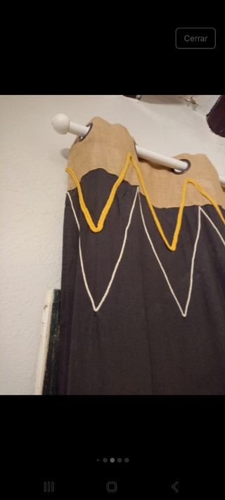 Cortinas estilo boho