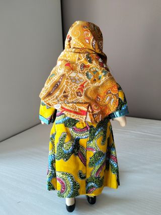 Bambolina in ceramica - Yemen