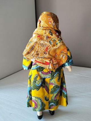 Bambolina in ceramica - Yemen