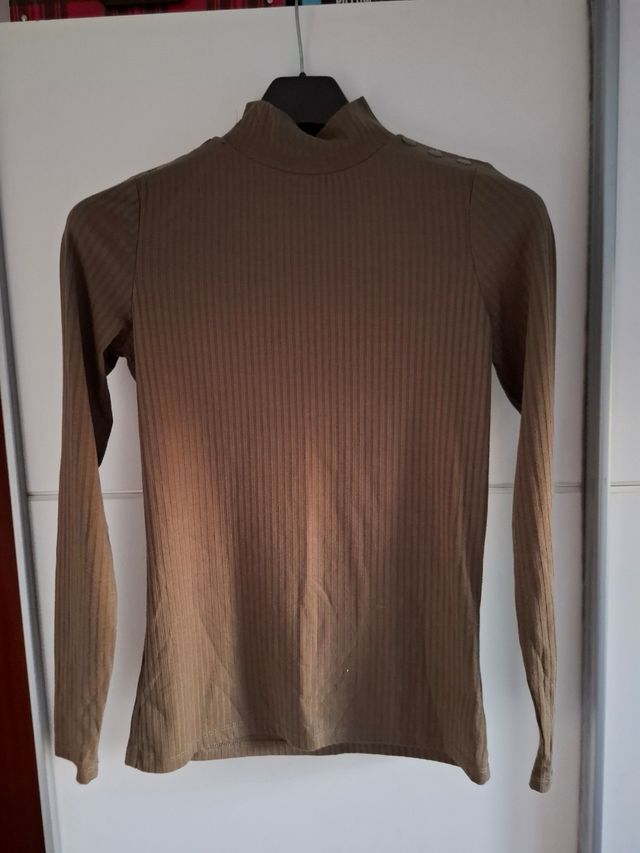 Jersey Pimkie color castaño