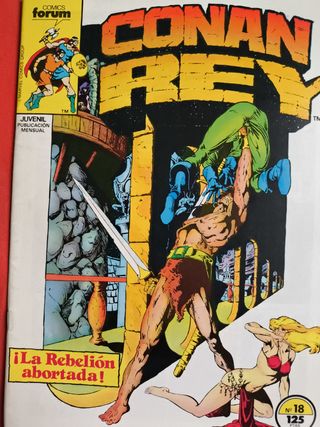 COMIC CONAN REY FORUM MARVEL  AÑO 1984