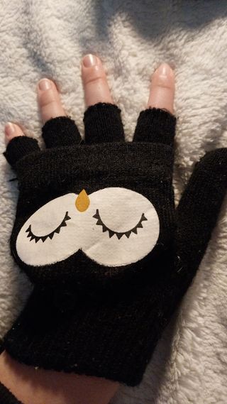 Luvas sem e com dedos
