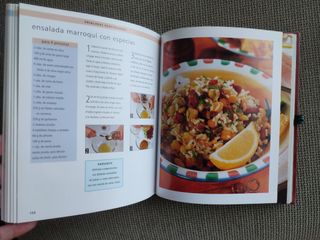 Lote 2 libros recetas cocina