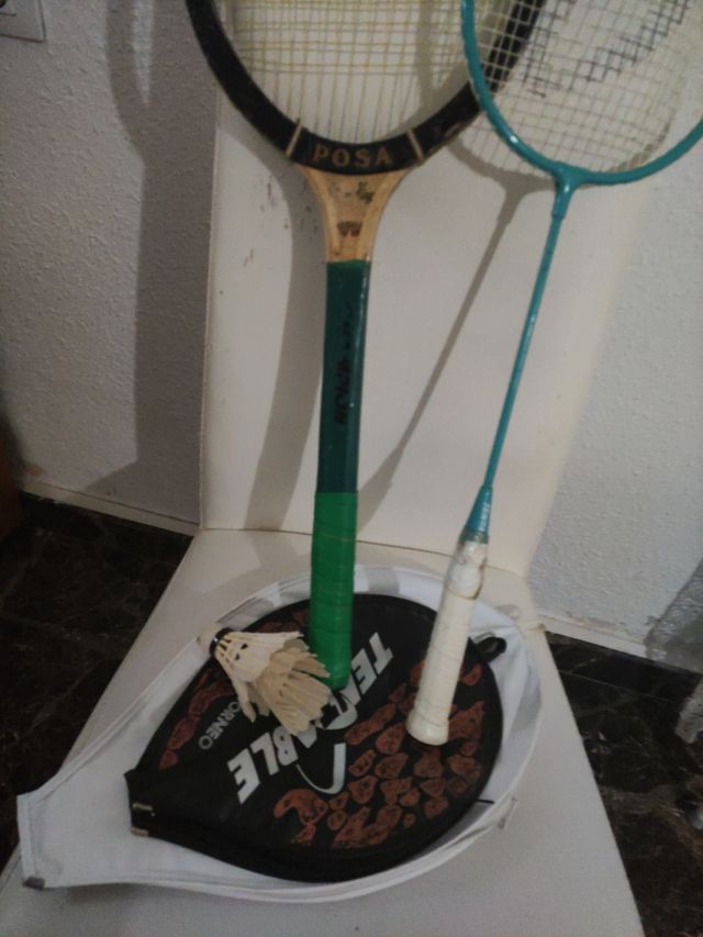 Raquetas una es de tenis 