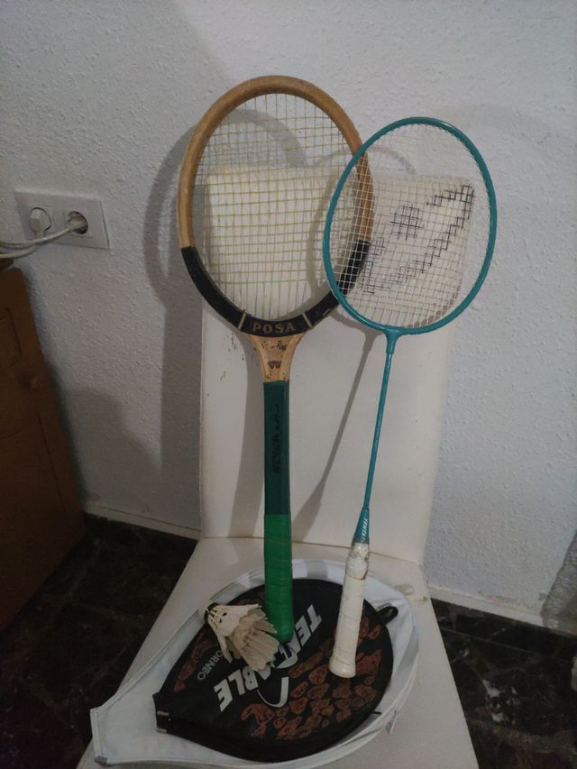 Raquetas una es de tenis 