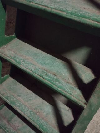 Escalera maciza de hierro