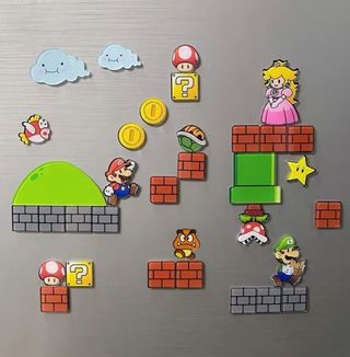 Imanes figuras Super Mario Bros