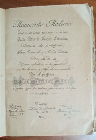 Libro de Grafologia antiguo