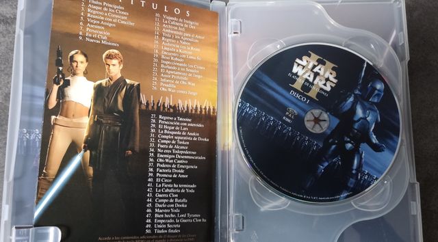 DVD Star Wars II: El Ataque de los Clones
