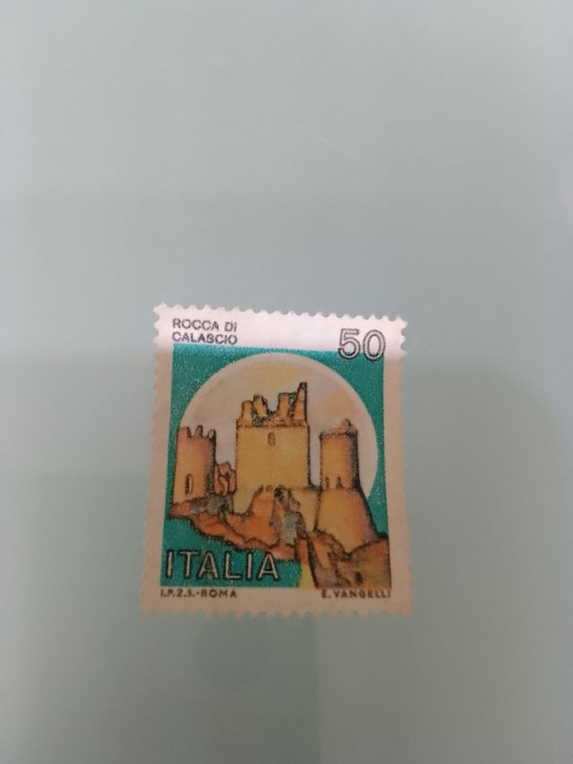 Francobollo 50 lire Italia 1980 nuovo ra
