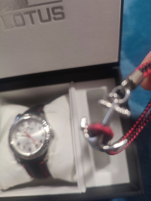 Reloj Lotus más pulsera cuero regalo Comunión Nuev