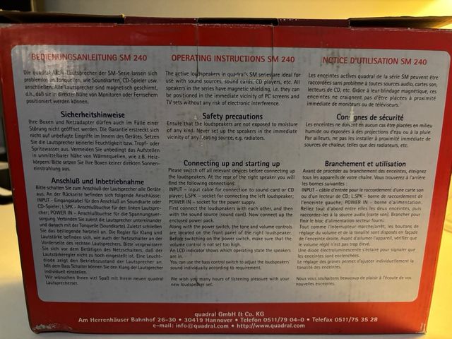 Altavoces para PC QUADRAL