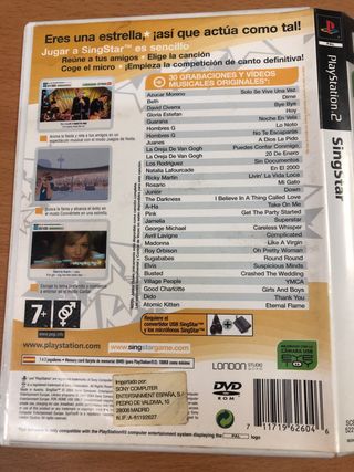 SINGSTAR PS2