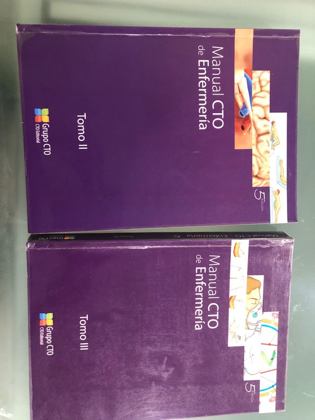 Manual CTO de Enfermería tomos 1 -2 y 3.