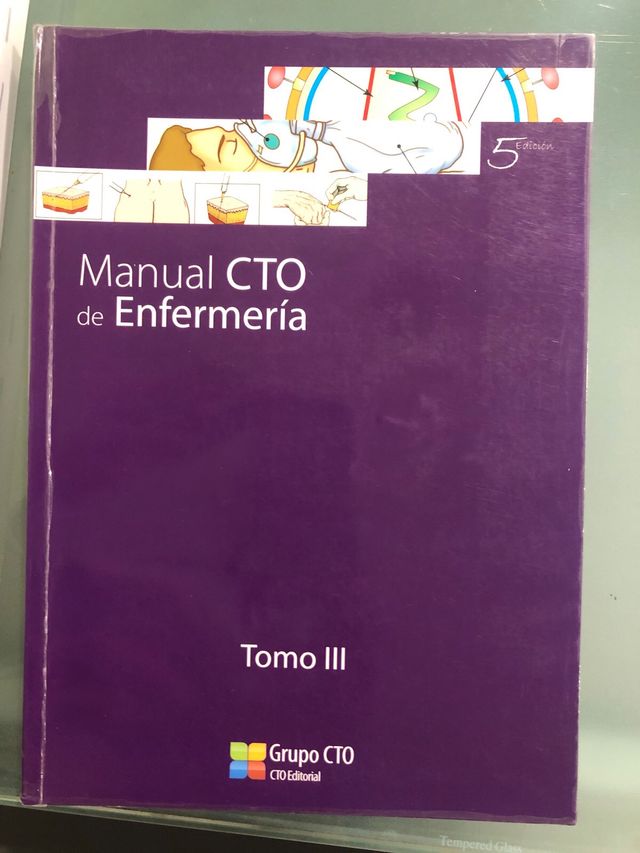 Manual CTO de Enfermería tomos 1 -2 y 3.