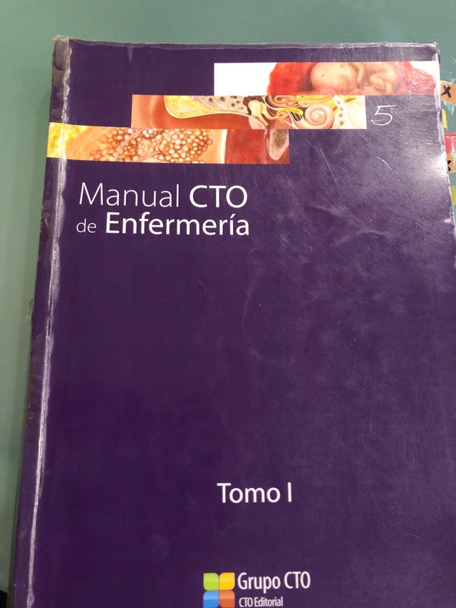 Manual CTO de Enfermería tomos 1 -2 y 3.