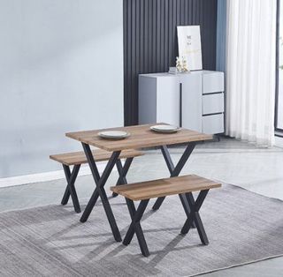 CONJUNTO VIDEL MESA + 2 TABURETES