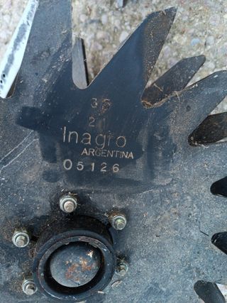 Conjunto barre rastrojos para sembradora