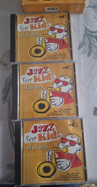 Pack cds jazz for kids