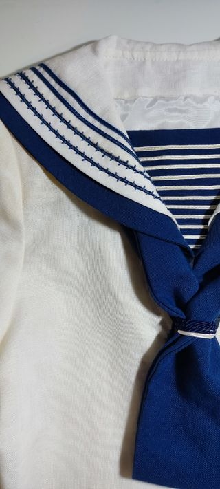 Traje comunión lino Mercedes de Alba