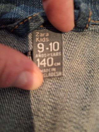 Cazadora tejana desmontable